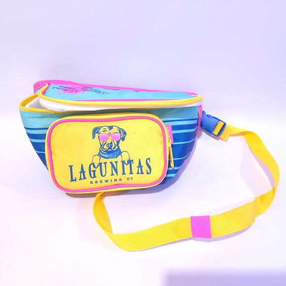 Other Other - NEW LAGUNITAS BREWING IPA BEER Craft Brewery Rainbow Fanny Beer Carrying Pack